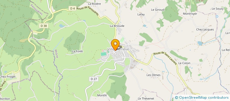 localisation de l'entreprise S.C.I. LES PETITS LOUPS  LONGESSAIGNE