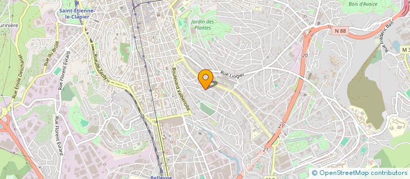 localisation de l'entreprise S.C.I. LES PUCES à ANTONY