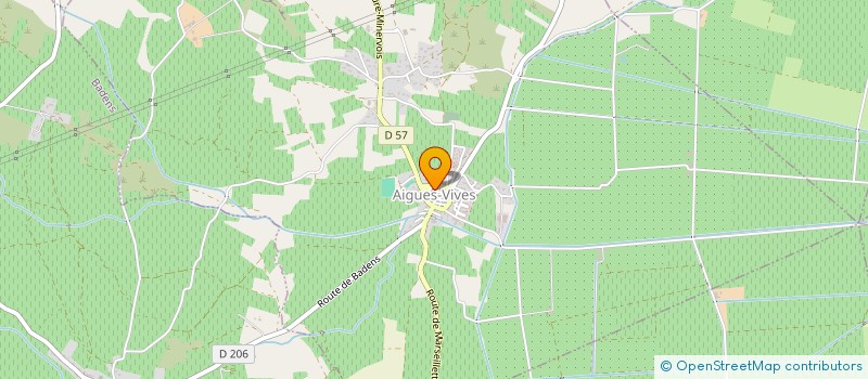 localisation de l'entreprise S.C.I. LES SEPT ARCHERS  AIGUES-VIVES