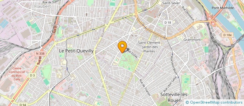 localisation de l'entreprise S.C.I. LES TOITS D'ANGO à ROUEN