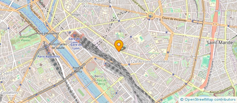 localisation de l'entreprise S.C.I. LES TROIS S  PARIS