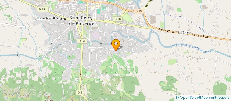 localisation de l'entreprise S.C.I. LES URSULINES  SAINT-REMY-DE-PROVENCE