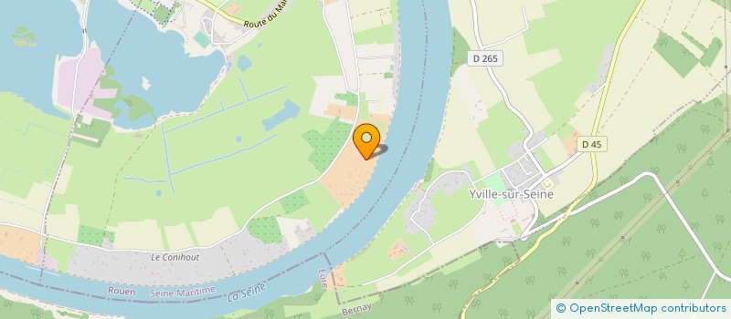 localisation de l'entreprise S.C.I LES VERGERS  LE MESNIL-SOUS-JUMIEGES