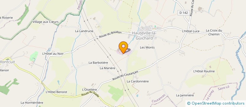 localisation de l'entreprise S.C.I. LFDB  HAUTEVILLE-LA-GUICHARD