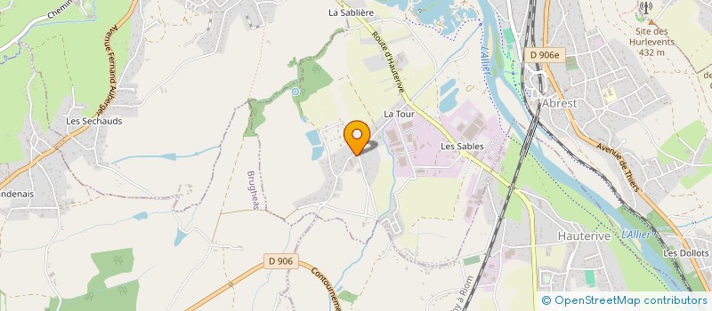 localisation de l'entreprise S.C.I. LIECHARD  ABREST