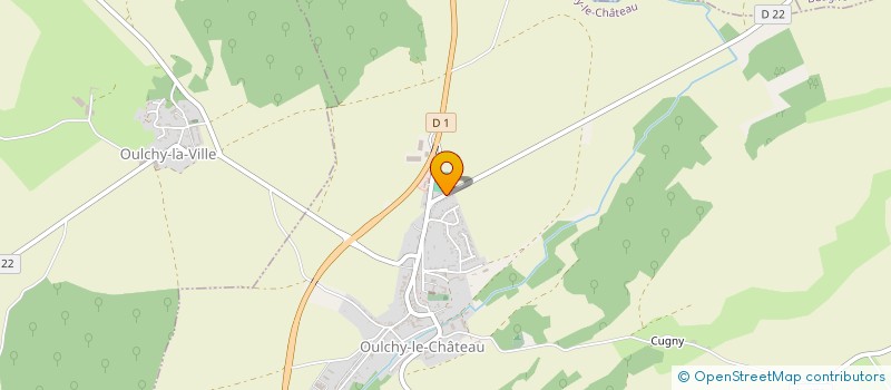 localisation de l'entreprise S.C.I. LINA  OULCHY-LE-CHATEAU