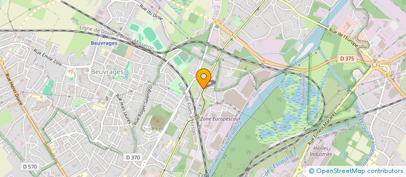 localisation de l'entreprise S.C.I. LINGENTI  ANZIN