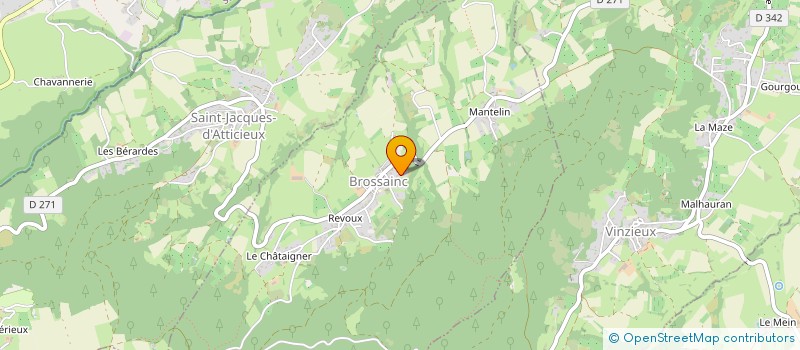 localisation de l'entreprise S.C.I LKJ  BROSSAINC