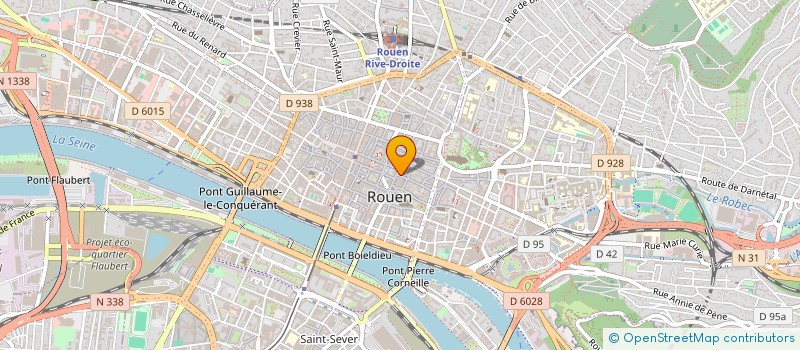 localisation de l'entreprise S.C.I. LMG à ROUEN