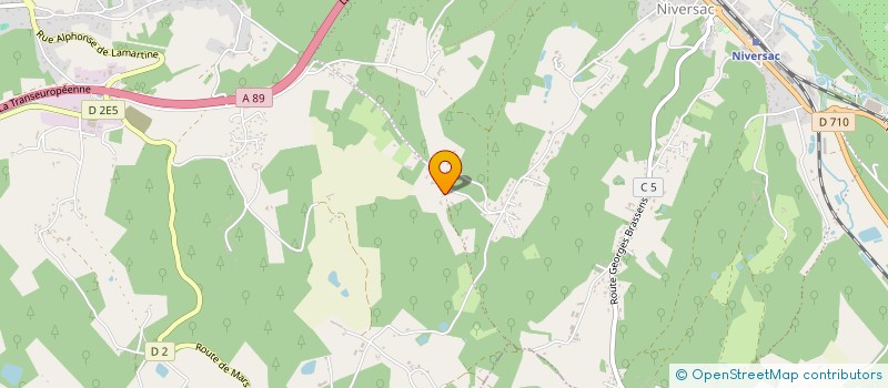 localisation de l'entreprise S.C.I. LOBEVA  BOULAZAC ISLE MANOIRE