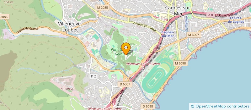 localisation de l'entreprise S.C.I LOJO IMMO à CAGNES SUR MER