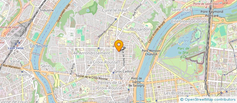 localisation de l'entreprise S.C.I. LOMILI  LYON