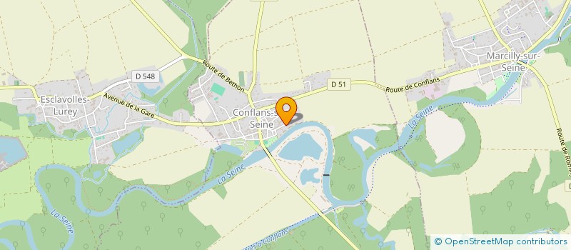 localisation de l'entreprise S.C.I. LOUELILOR  CONFLANS-SUR-SEINE