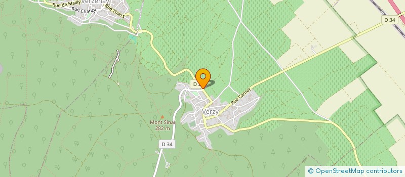 localisation de l'entreprise S.C.I. LOUIS DE SAINT BASLE  VERZY