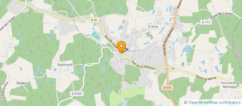 localisation de l'entreprise S.C.I LUCAS  PIEGUT-PLUVIERS