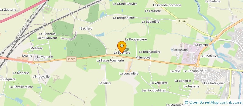 localisation de l'entreprise S.C.I LUCILE  SAINT-BERTHEVIN