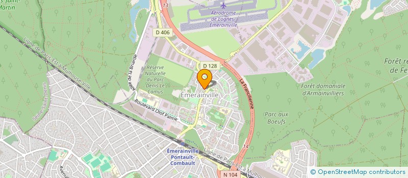 localisation de l'entreprise S.C.I LUY  EMERAINVILLE