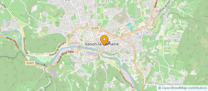 localisation de l'entreprise S.C.I. LYNX MEDICAL  VAISON-LA-ROMAINE