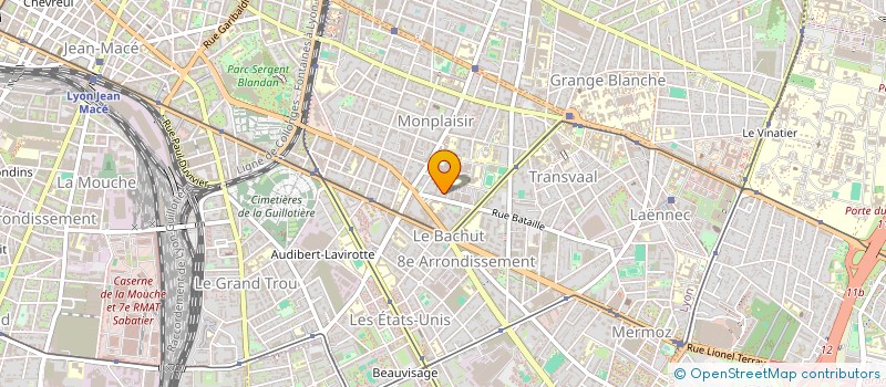 localisation de l'entreprise S.C.I M.C.L  LYON