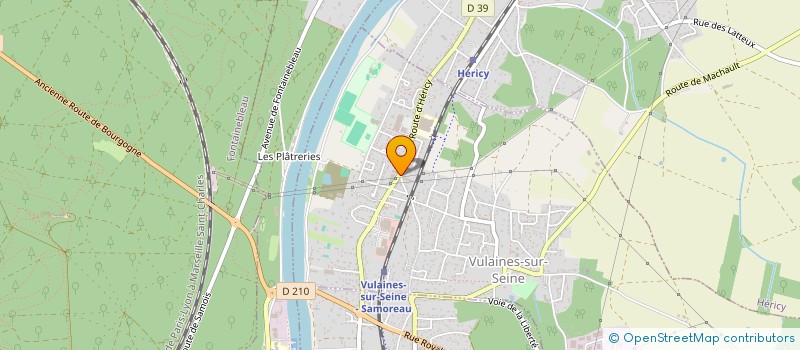 localisation de l'entreprise S.C.I. M.D.H.  VULAINES-SUR-SEINE