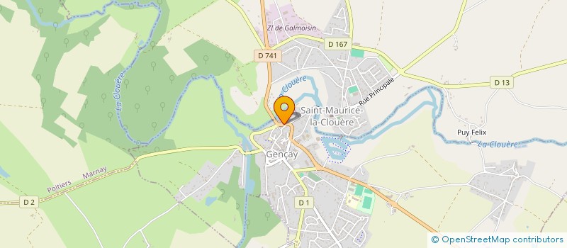 localisation de l'entreprise S.C.I. M.S. INVEST  FLEURE