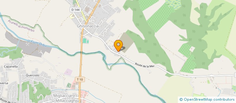 localisation de l'entreprise S.C.I. M5-IMMO à GHISONACCIA