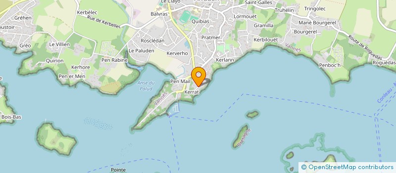 localisation de l'entreprise S.C.I. MABEL  ARRADON