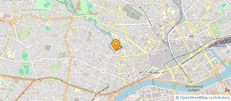 localisation de l'entreprise S.C.I. MAD  NANTES