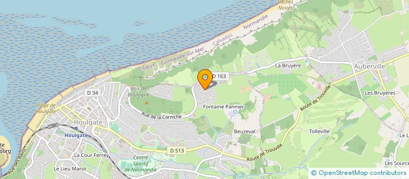 localisation de l'entreprise S.C.I. MAHOLE  HOULGATE