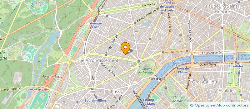 localisation de l'entreprise S.C.I. MAISON LUXANDRE  PARIS