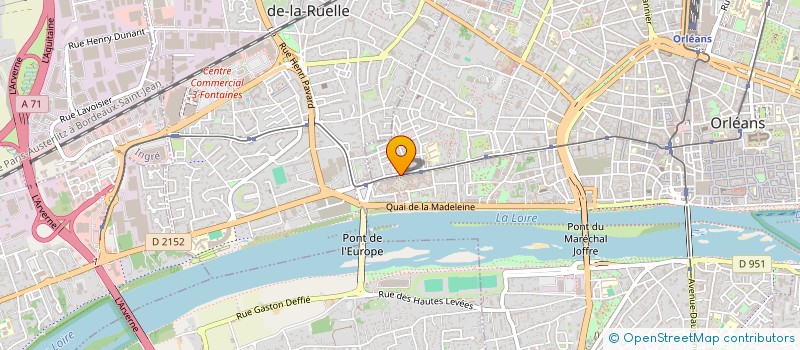 localisation de l'entreprise S.C.I MAISONS HERMES à ORLEANS