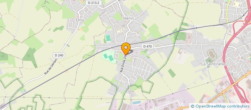localisation de l'entreprise S.C.I. MALAQUIN G & M  HERIN