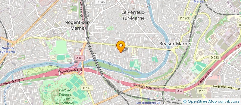 localisation de l'entreprise S.C.I. MALO  LE PERREUX-SUR-MARNE
