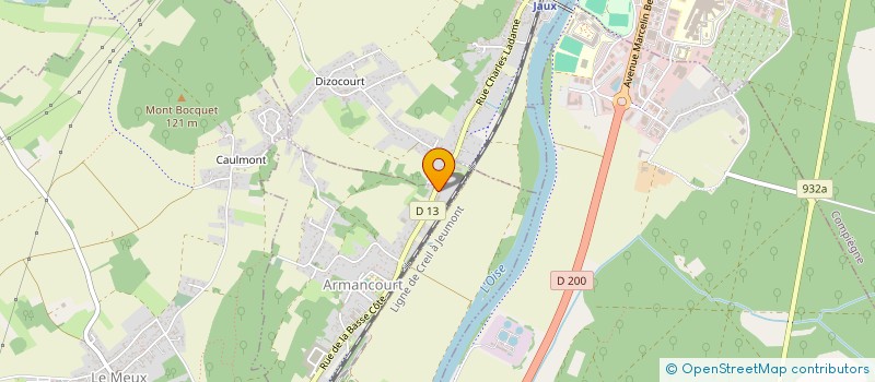 localisation de l'entreprise S.C.I. MANCO  ARMANCOURT