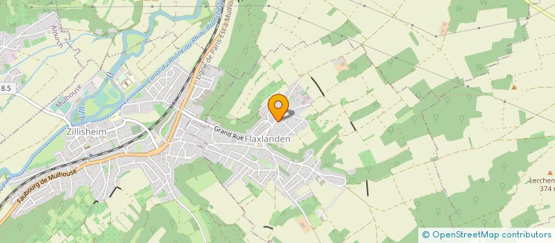 localisation de l'entreprise S.C.I. MANX  FLAXLANDEN