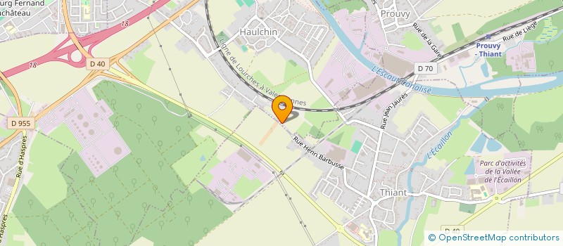 localisation de l'entreprise S.C.I. MARIANE  HAULCHIN