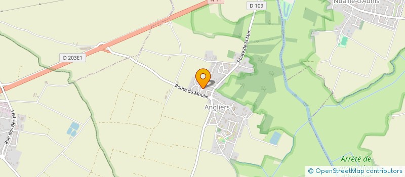 localisation de l'entreprise S.C.I. MARIANNES  ANGLIERS