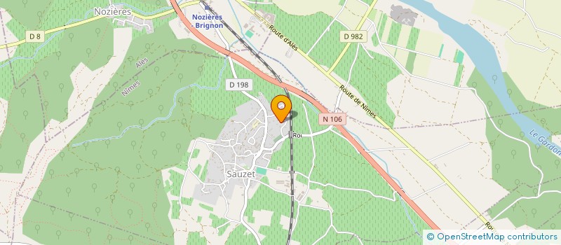 localisation de l'entreprise S.C.I MARIBELLA  SAUZET