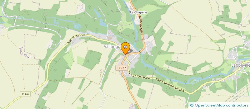 localisation de l'entreprise S.C.I. MARIC  VALLANGOUJARD