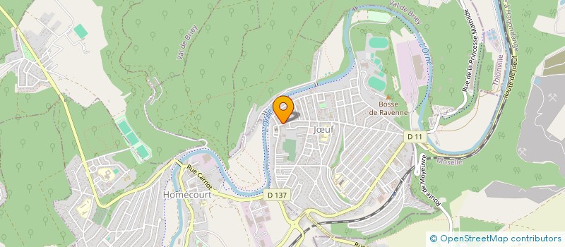 localisation de l'entreprise S.C.I. MARIN'S  JUF