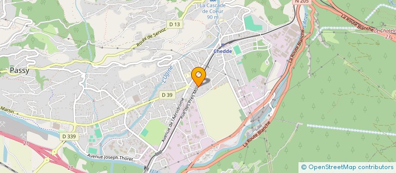 localisation de l'entreprise S.C.I MARJORY  PASSY