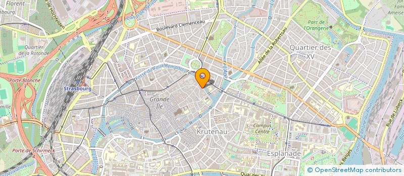 localisation de l'entreprise S.C.I. MARNESIA  STRASBOURG