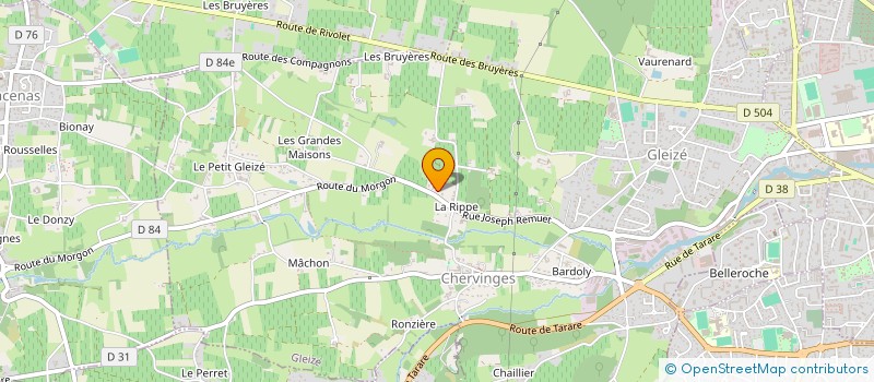 localisation de l'entreprise S.C.I MARQUEZ-NADINE  GLEIZE