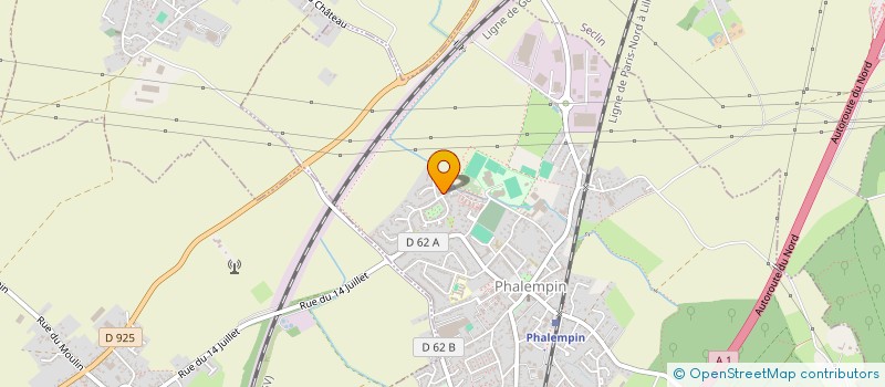 localisation de l'entreprise S.C.I. MARTHUR  PHALEMPIN