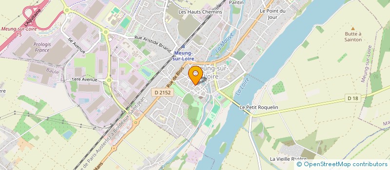 localisation de l'entreprise S.C.I MARTIN BOURGOIN  MEUNG-SUR-LOIRE
