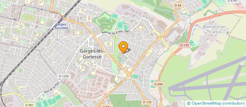 localisation de l'entreprise S.C.I. MARYNA à GARGES-LES-GONESSE