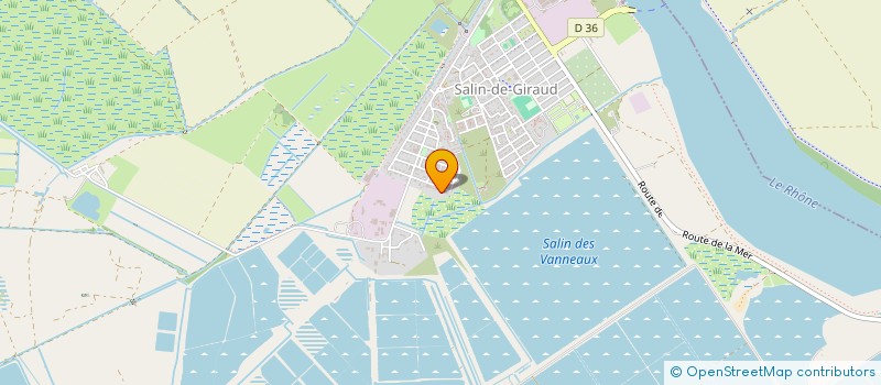 localisation de l'entreprise S.C.I. MATEBAN à ARLES