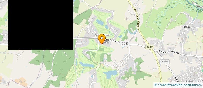 localisation de l'entreprise S.C.I. MATVIC  SAINT-ANDRE-DES-EAUX