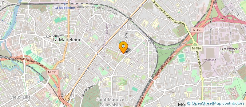 localisation de l'entreprise S.C.I. MATYCE à LILLE