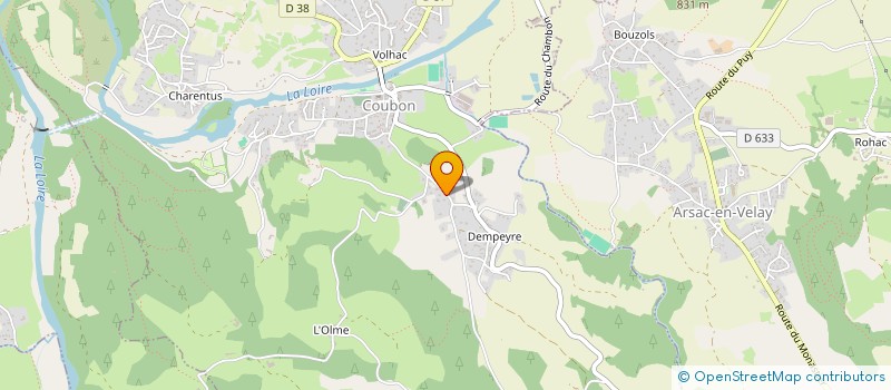 localisation de l'entreprise S.C.I. MAVIDY  COUBON